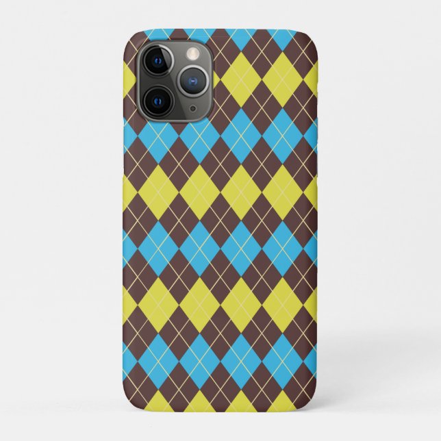 Capa Para iPhone 11 Pro Padrão-Tartan escocês 70 (Verso)