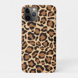 Capa Para iPhone 11 Pro Padrões sem focas de Leopard