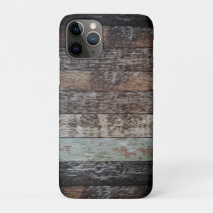 Capa Para iPhone 11 Pro Painel de Madeira Rústico