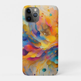 Capa Para iPhone 11 Pro Paint Splatter Patterno 2