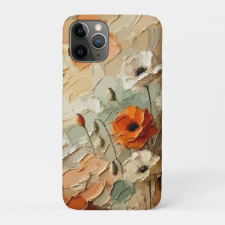 Capa Para iPhone 11 Pro Painterly Bloomscape