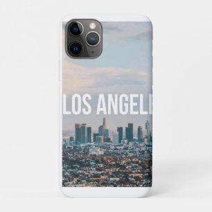 Capa Para iPhone 11 Pro Paisagem de Los Angeles Estética Retro da Cidade V