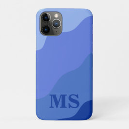 Capa Para iPhone 11 Pro Paisagem marinha com praia, grande onda e estojo d