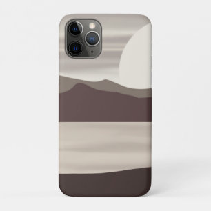 Capa Para iPhone 11 Pro Paisagem Neutra de Lago de Montanha-
