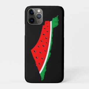 Capa Para iPhone 11 Pro Palestina - Mapa Watermelon - Símbolo da liberdade