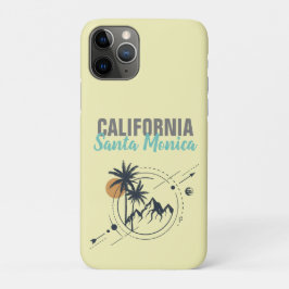 Capa Para iPhone 11 Pro Palmas Geométricas de Monica California