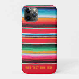 Capa Para iPhone 11 Pro pano mexicano de serape poncho