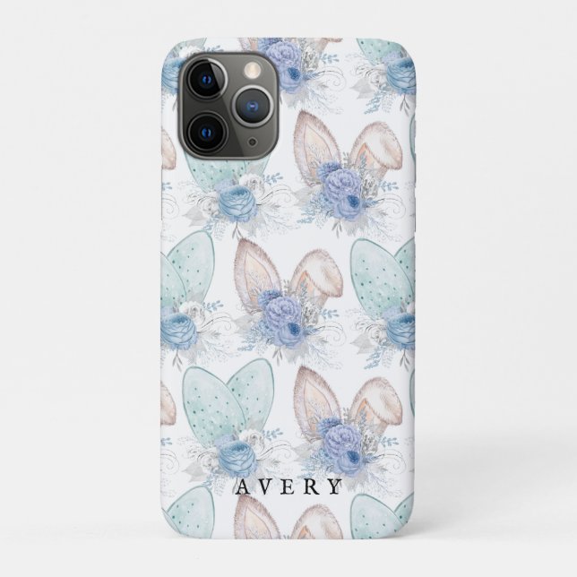 Capa Para iPhone 11 Pro Páscoa Personalizada por Aquarela (Verso)