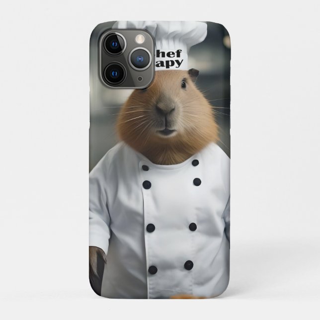 Capa Para iPhone 11 Pro Pastelaria: A Capirava Culinária (Verso)