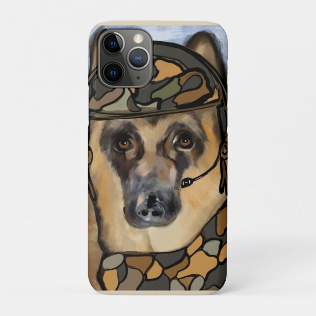 CAPA PARA iPhone 11 PRO PASTOR ALEMÃO   (Verso)