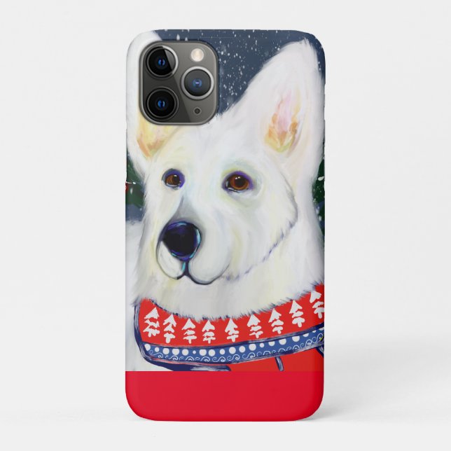 Capa Para iPhone 11 Pro Pastor Alemão       (Verso)