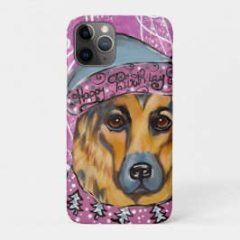 Capa Para iPhone 11 Pro Pastor Alemão