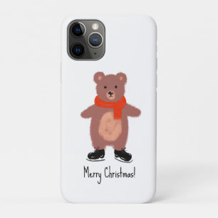 Capa Para iPhone 11 Pro Patinação de ursos engraçada