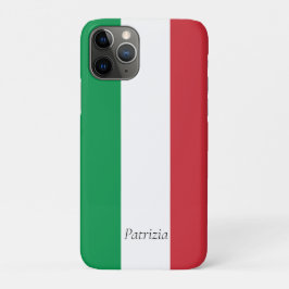 Capa Para iPhone 11 Pro Pavilhão Itália - Bandeira viagem