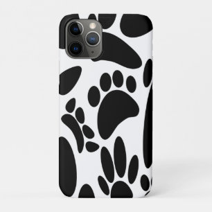 Capa Para iPhone 11 Pro Pawprint do abstrato