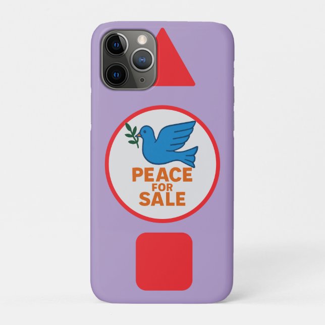 Capa Para iPhone 11 Pro Peace theme designed phone case (Verso)