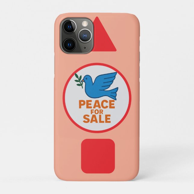 Capa Para iPhone 11 Pro Peace theme designed phone cases (Verso)