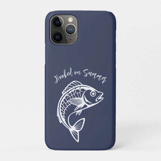 Capa Para iPhone 11 Pro Peixe Viciado No Verão (Verso)