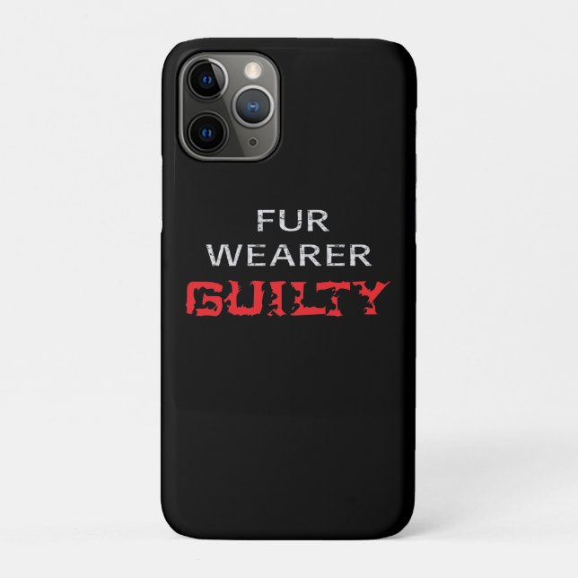 Capa Para iPhone 11 Pro Pele culpada (Verso)