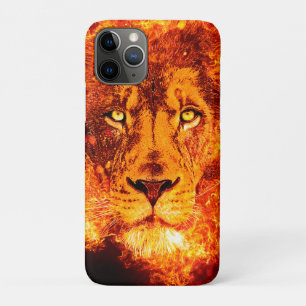 Capa Para iPhone 11 Pro Pentecost Lion flamejante de Judah