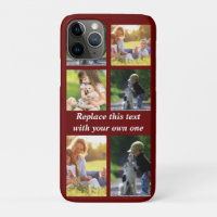 Personalizar colagem de fotos e texto Case-Mate iP