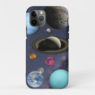 Capa Para iPhone 11 Pro Planetas do sistema solar