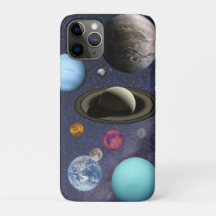 Capa Para iPhone 11 Pro Planetas do sistema solar
