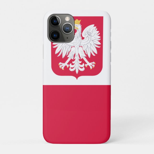 Capa Para iPhone 11 Pro Polônia (Verso)