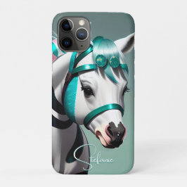 Capa Para iPhone 11 Pro Pôneo Espiritual 3d, bonito 7