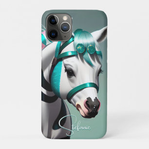 Capa Para iPhone 11 Pro Pôneo Espiritual 3d, bonito 7