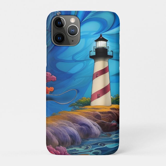 Capa Para iPhone 11 Pro Ponto de farol (Verso)