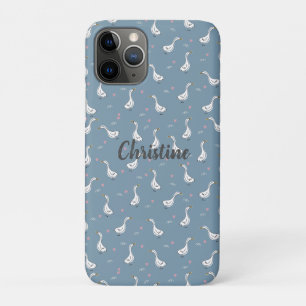 Capa Para iPhone 11 Pro Prato Pêkin Branco Bonito