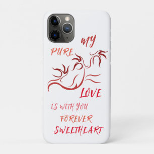 Capa Para iPhone 11 Pro PRESENTE DE dia de os namorados, ESPOSA, MARIDO