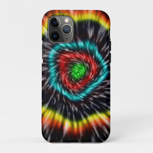 Capa Para iPhone 11 Pro Preto Opal Tie Dye,