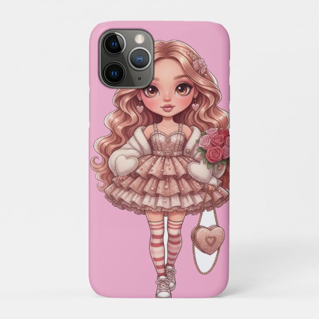 Capa Para iPhone 11 Pro princess of hearts dall (Verso)