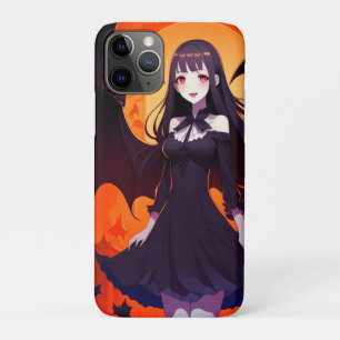 CAPA PARA iPhone 11 PRO PRINCESS VAMPIRE OF BATS - GÓTICO