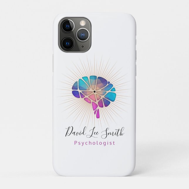 Capa Para iPhone 11 Pro Psicólogo / Neurologista (Verso)