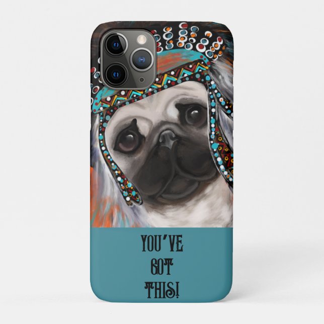 CAPA PARA iPhone 11 PRO  PUG (Verso)