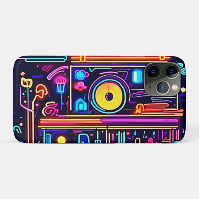 Capa Para iPhone 11 Pro Pulso de Cidade Elétrica (Verso (horizontal))