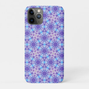 Capa Para iPhone 11 Pro Púrpura e azul coloração
