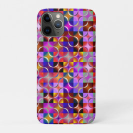 Capa Para iPhone 11 Pro Quadrados multicolores geométricos