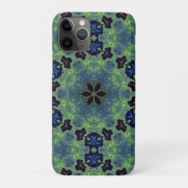 Capa Para iPhone 11 Pro Radiant Fractal Symphony