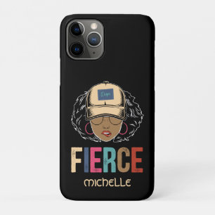 Capa Para iPhone 11 Pro Rainha Negra   Ferro   Mulher negra