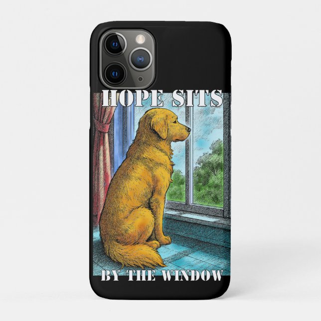 Capa Para iPhone 11 Pro recuperador de ouros (Verso)