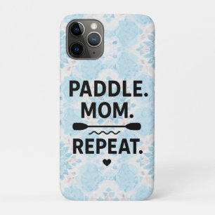 Capa Para iPhone 11 Pro Remar Mãe Repetir Divertido Aventura de Caiaque ao