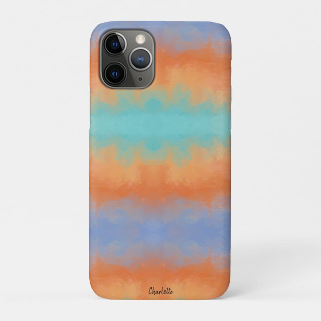 Capa Para iPhone 11 Pro Retro Sunset  (Verso)