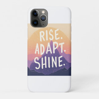 Capa Para iPhone 11 Pro Rise Adapt Shine - Inspirational Mountain Sunrise