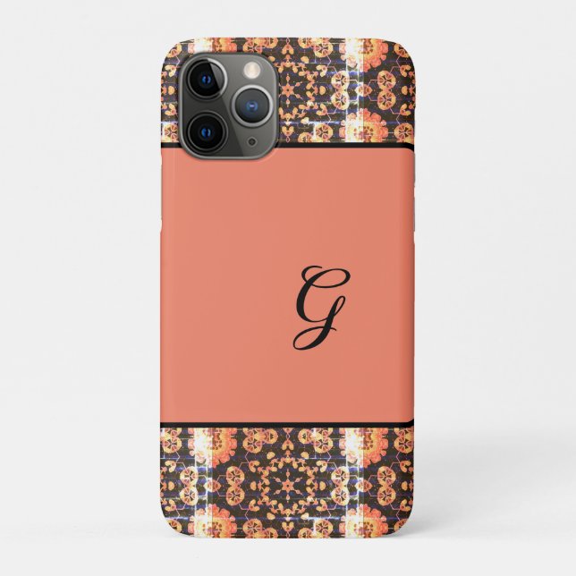 Capa Para iPhone 11 Pro Roda de simetria (Verso)