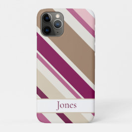 Capa Para iPhone 11 Pro Rosa e Tan