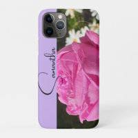 Rosa Rosa Floral Flor Foto Nome Meninas